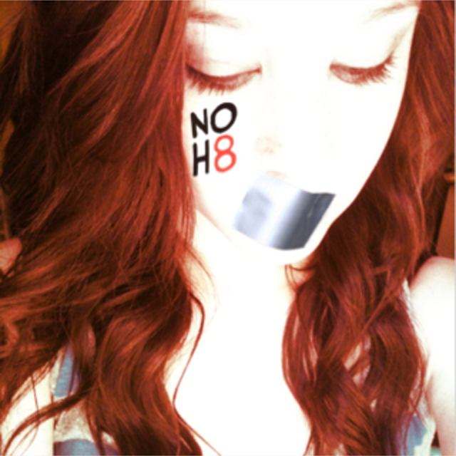 Sam Hazlett - Uploaded by NOH8 Campaign for iPhone