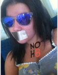 Taylor Fittler - Uploaded by NOH8 Campaign for iPhone