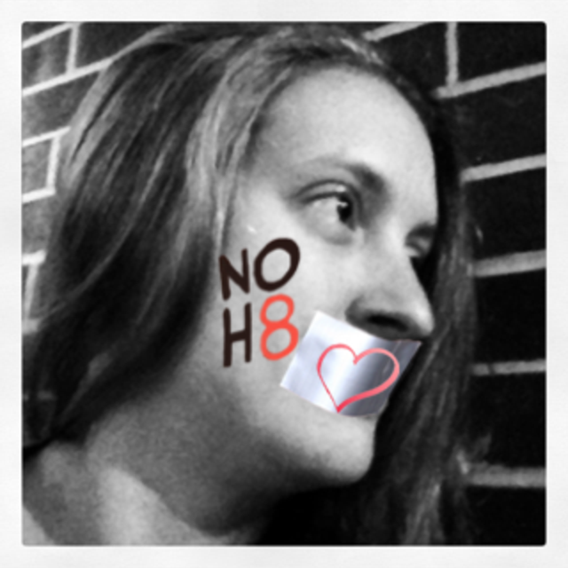 Angela W - Uploaded by NOH8 Campaign for iPhone