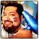 Clark Russell - After my NoH8 shoot in San Francisco 