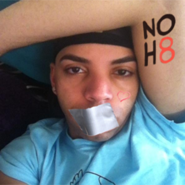 Tamel Holloway - Uploaded by NOH8 Campaign for iPhone