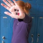 Tya Johnson - NOH8 at school cause lockers are for throwing books into, NOT LGBT kids