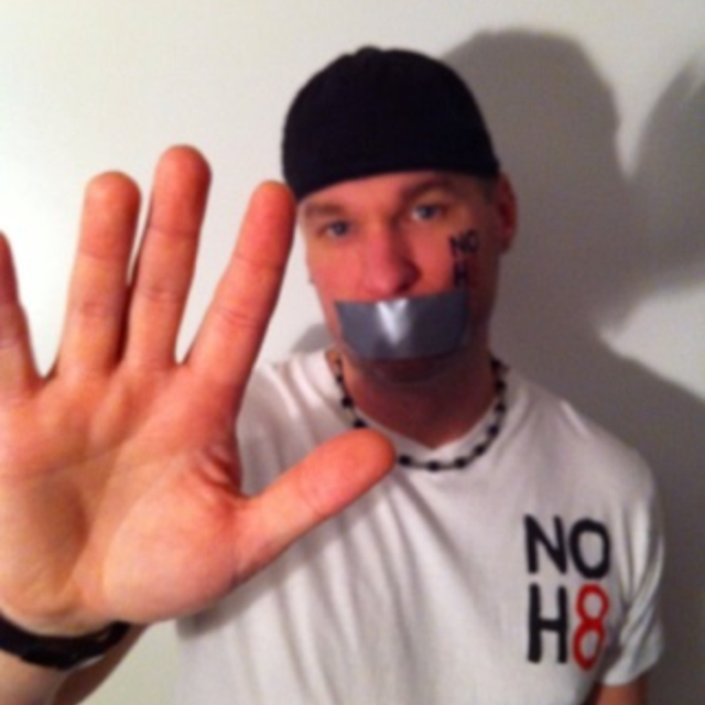 Brian K - Uploaded by NOH8 Campaign for iPhone