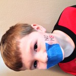 Brittany Snyder - My 5 year old son Lucas showing his support.