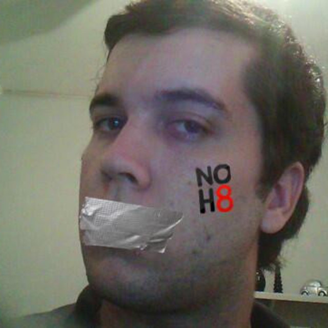 Marcel de Lange - Proud supporter of the NOH8 Campaign! 