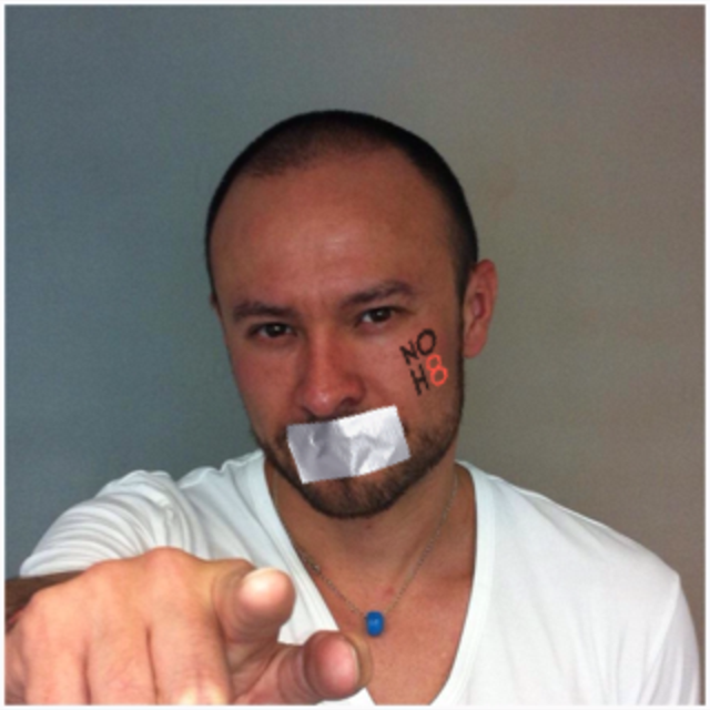 Daniel Guel - Uploaded by NOH8 Campaign for iPhone