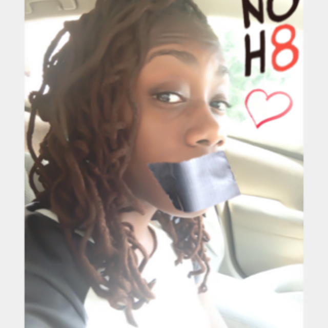 Danisha Shaw - Uploaded by NOH8 Campaign for iPhone