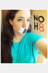 Laura Harmon - Uploaded by NOH8 Campaign for iPhone