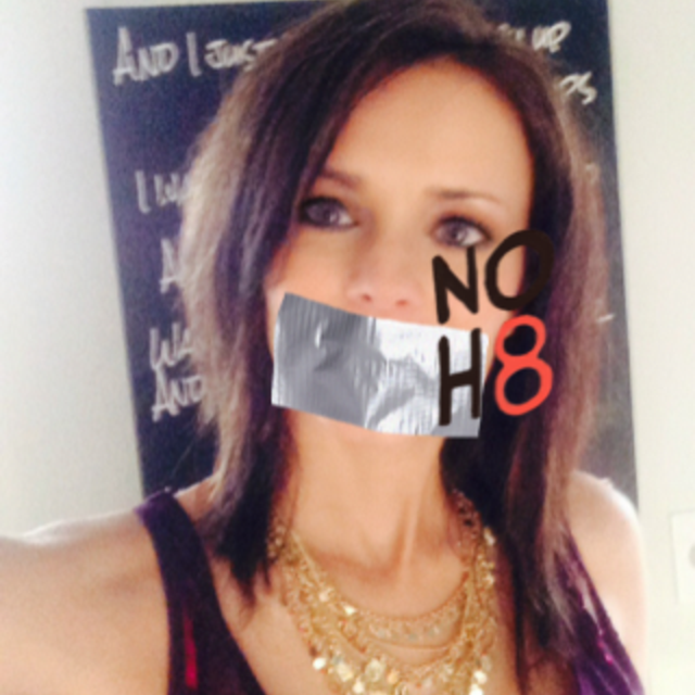 Alicia  Donovan  - Uploaded by NOH8 Campaign for iPhone