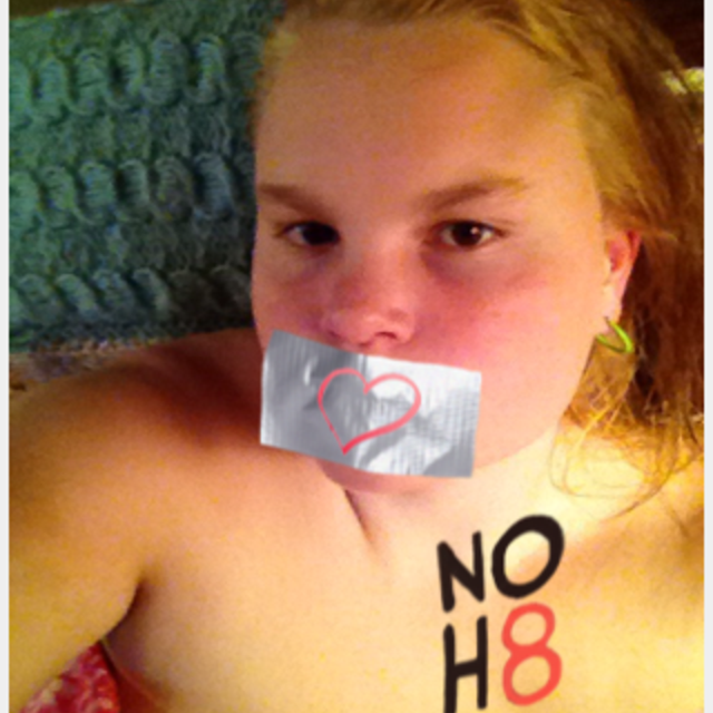 Lissy Alexander - Uploaded by NOH8 Campaign for iPhone