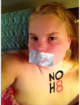 Lissy Alexander - Uploaded by NOH8 Campaign for iPhone