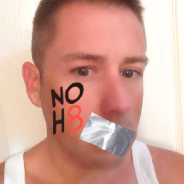 Nick Gonzalez - Uploaded by NOH8 Campaign for iPhone