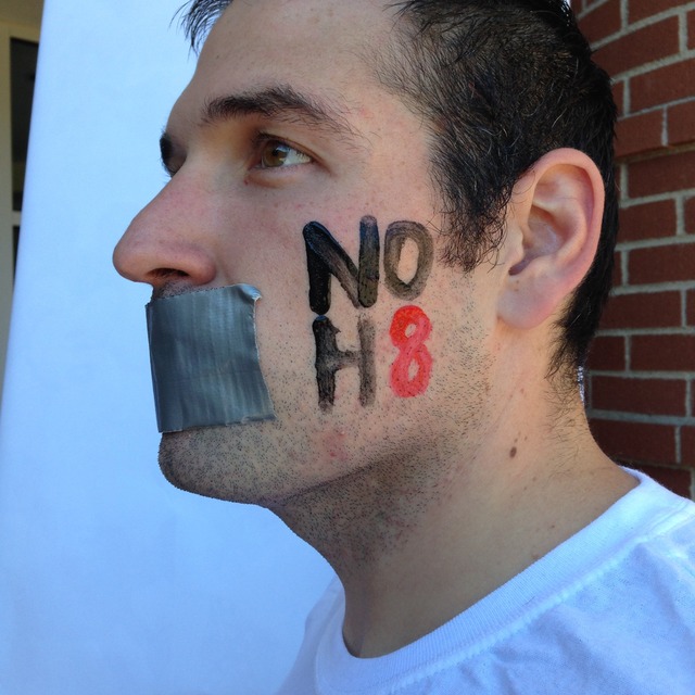 Matthew Gregory - In an effort to spread awareness and support across campus, I am proud to show off NOH8! Matthew Gregory - In an effort to spread awareness and support across campus, I am proud to show off NOH8!