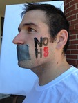 Matthew Gregory - In an effort to spread awareness and support across campus, I am proud to show off NOH8!