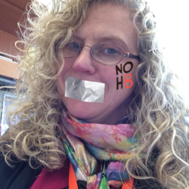 Mary Rose Muccie - For my son. NOH8. Only love. 