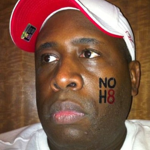 Chris Johnson - At the NoH8 photo shoot in Hoboken, NJ!