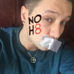 Tyrese Fernandez - Uploaded by NOH8 Campaign for iPhone