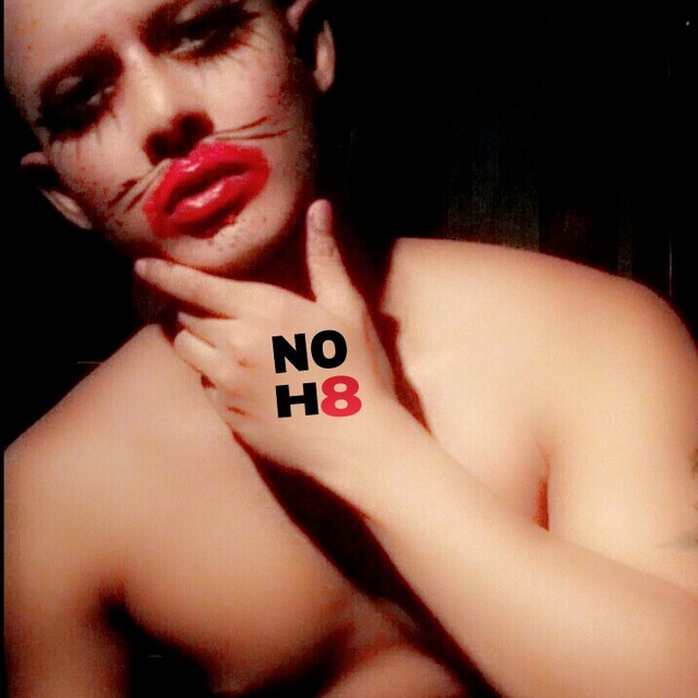 FADILAH MUCHTAR NATANEGARA - 30 Years Old, Jakarta, Indonesia.

"Every human deserve to get the right rights even LGBT does, I support NOH8, Lets fight for #Equality with LOVE" 

P.S: Do not hate what you don't understand.

Greeting from Indonesia,