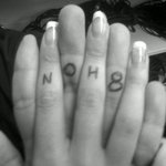 Nick - me and my bestfriend! ALL <3 NOH8 :)