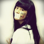 Reyfanny Febriana - Support NOH8 Campaign. Xoxo. Ps, I'm from Indonesia
