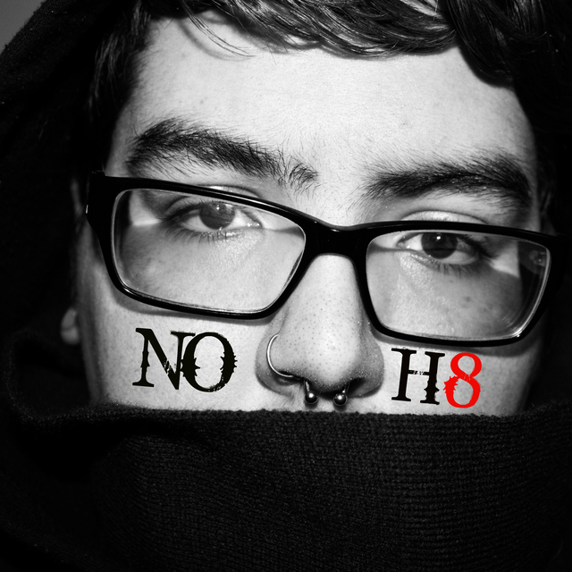 Ryan Young - I am an LGBT genderqueer Native American and I just wanted to do my interpretation of the NOH8 campaign :) 