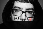 Ryan Young - I am an LGBT genderqueer Native American and I just wanted to do my interpretation of the NOH8 campaign :) 