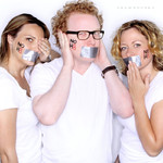 Jen Kirkman, Brad Wollack, and Sarah Colonna