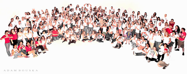 Largest NOH8 Group Shot Ever Taken Largest NOH8 Group Shot Ever Taken